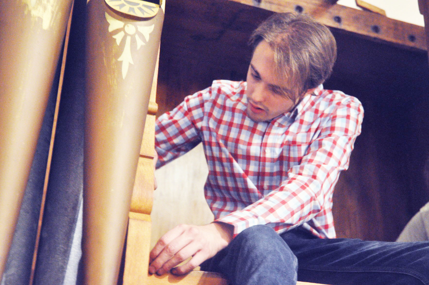 Church organ comes home